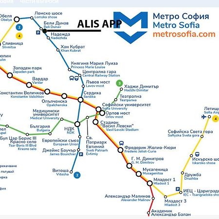 Alis Apartment София Екстериор снимка